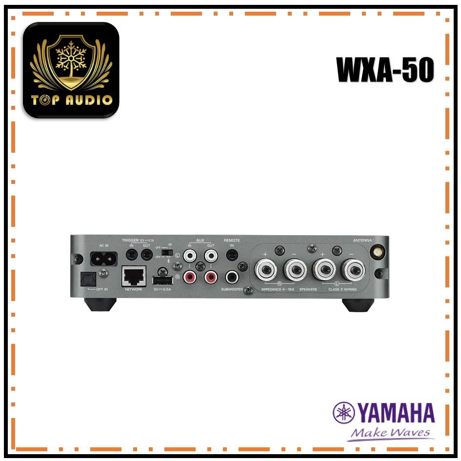 Yamaha Audio WXA-50 Wireless Streaming Amplifier Silver for sale